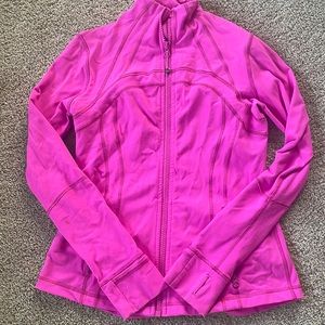 Lululemon pink zip up
